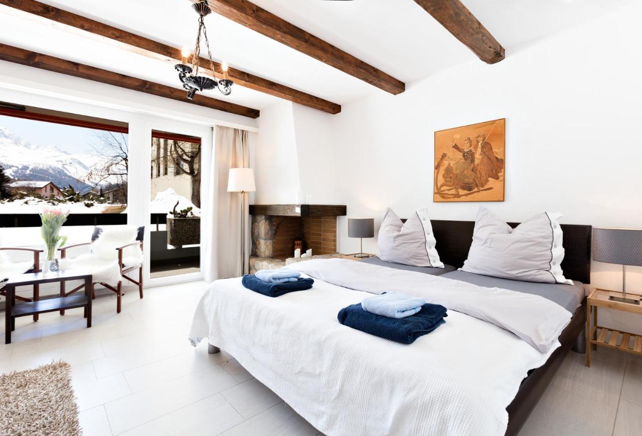 Gemuetliches Studio In Champfer/St.Moritz Sankt Moritz Eksteriør bilde